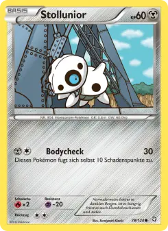 Pokémon-Karte Stollunior 078/124