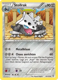 Pokémon-Karte Stollrak 079/124