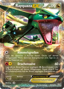 Pokémon-Karte Rayquaza-EX 085/124