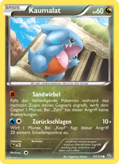 Pokémon-Karte Kaumalat 087/124