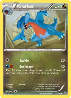 Pokémon-Karte Knarksel 088/124