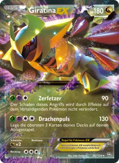 Pokémon-Karte Giratina-EX 092/124