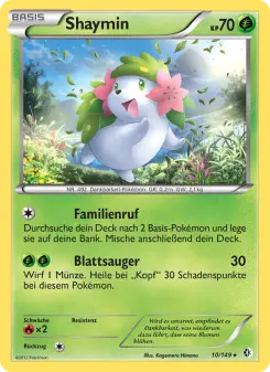 Pokémon-Karte Shaymin 010/149
