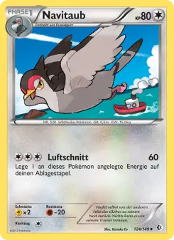 Pokémon-Karte Navitaub 124/149
