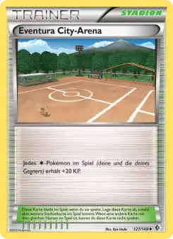 Pokémon-Karte Eventura City-Arena 127/149