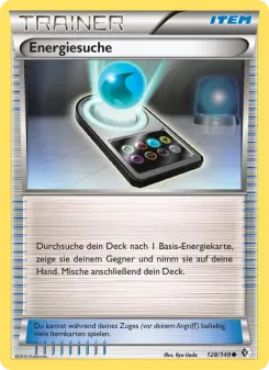 Pokémon-Karte Energiesuche 128/149