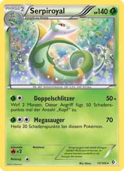 Pokémon-Karte Serpiroyal 013/149