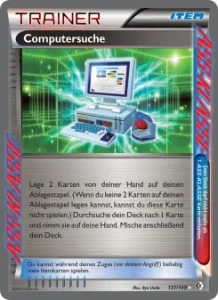 Pokémon-Karte Computersuche 137/149