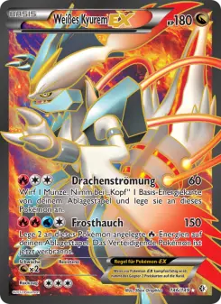 Pokémon-Karte Weißes Kyurem-EX 146/149