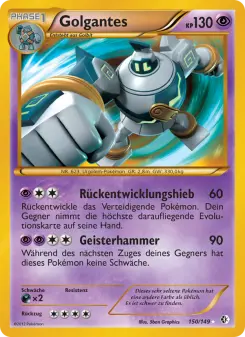 Pokémon-Karte Golgantes 150/149