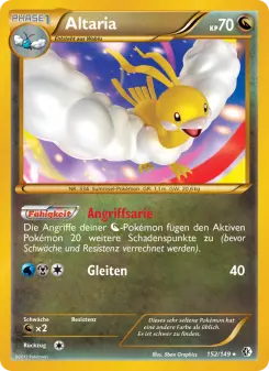 Pokémon-Karte Altaria 152/149