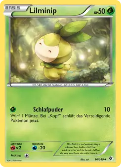 Pokémon-Karte Lilminip 016/149