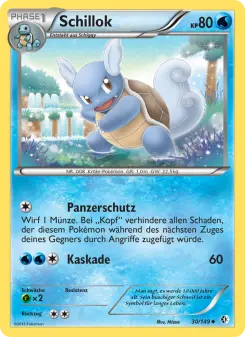 Pokémon-Karte Schillok 030/149