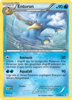 Pokémon-Karte Entoron 035/149