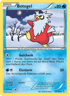 Pokémon-Karte Botogel 038/149