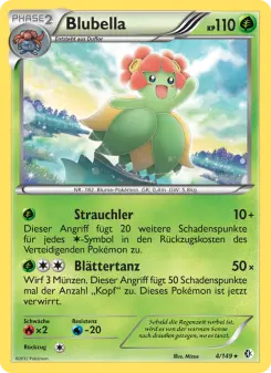 Pokémon-Karte Blubella 004/149