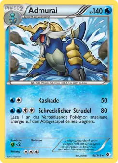 Pokémon-Karte Admurai 041/149