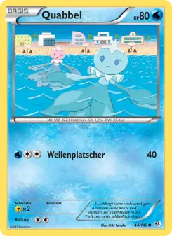 Pokémon-Karte Quabbel 044/149