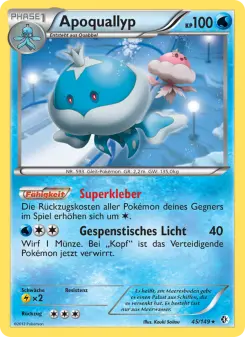 Pokémon-Karte Apoquallyp 045/149
