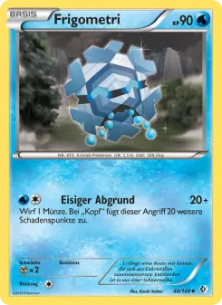 Pokémon-Karte Frigometri 046/149