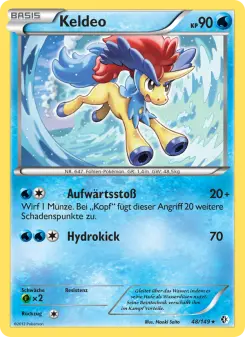 Pokémon-Karte Keldeo 048/149