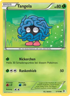 Pokémon-Karte Tangela 005/149