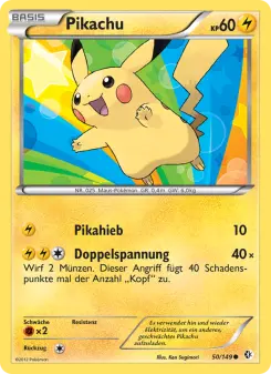 Pokémon-Karte Pikachu 050/149