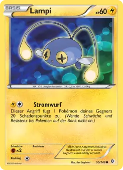 Pokémon-Karte Lampi 055/149