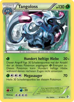 Pokémon-Karte Tangoloss 006/149
