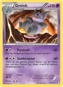 Pokémon-Karte Groink 060/149
