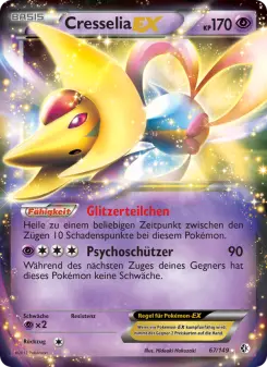 Pokémon-Karte Cresselia-EX 067/149