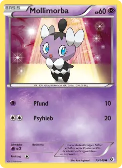 Pokémon-Karte Mollimorba 075/149