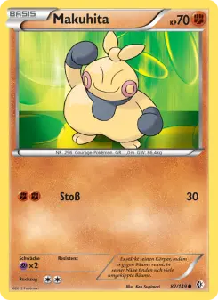Pokémon-Karte Makuhita 082/149