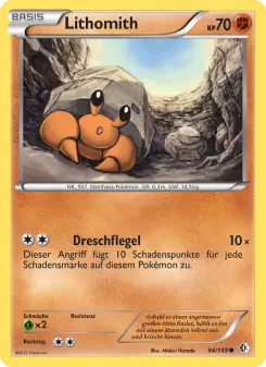 Pokémon-Karte Lithomith 084/149