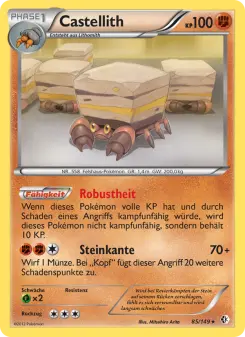 Pokémon-Karte Castellith 085/149