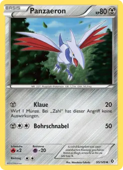 Pokémon-Karte Panzaeron 095/149