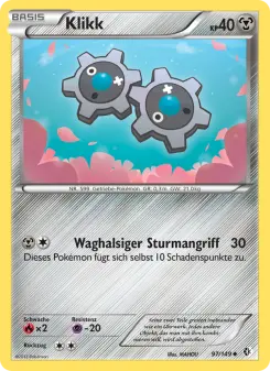 Pokémon-Karte Klikk 097/149