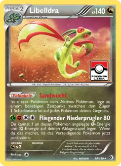 Pokémon-Karte Libelldra 099/149