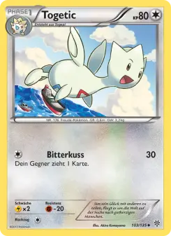 Pokémon-Karte Togetic 103/135