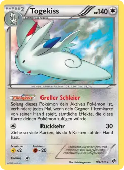 Pokémon-Karte Togekiss 104/135