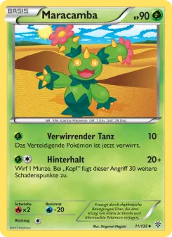 Pokémon-Karte Maracamba 011/135