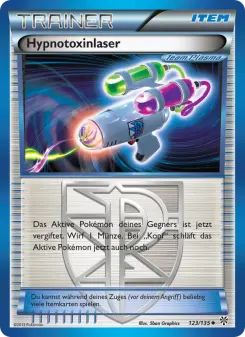 Pokémon-Karte Hypnotoxinlaser 123/135