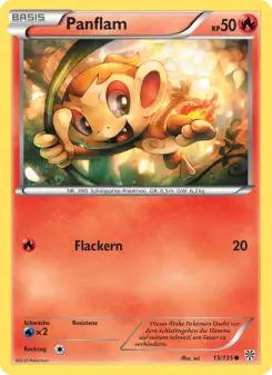 Pokémon-Karte Panflam 015/135