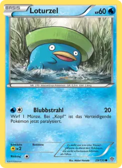 Pokémon-Karte Loturzel 029/135
