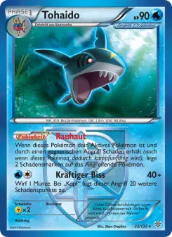Pokémon-Karte Tohaido 033/135