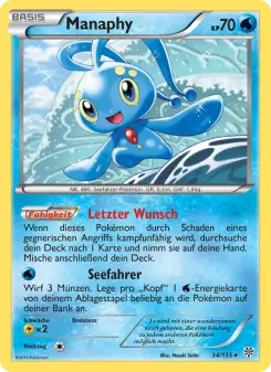 Pokémon-Karte Manaphy 034/135