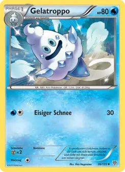 Pokémon-Karte Gelatroppo 036/135