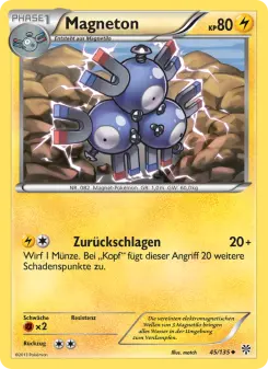 Pokémon-Karte Magneton 045/135
