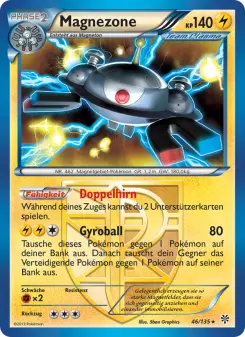 Pokémon-Karte Magnezone 046/135