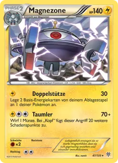 Pokémon-Karte Magnezone 047/135